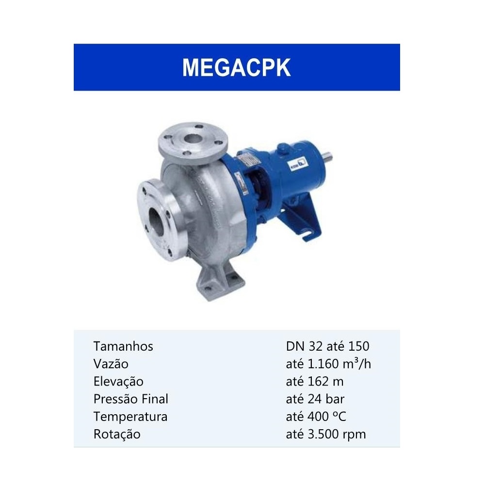 KSB MegaCPK Horizontal Radially Split Volute Casing Pump